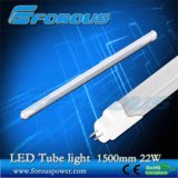 1500mm 22W T8 LED Tube Light with Energy Saving UL TUV Interior Lighting/Glass Tube