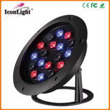 High Power RGB 18PCS 3watt LED Underwater Fountain Light for Outdoor Lighting (ICON-C003)