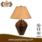 Heavy Solid Wood Lamp for Hotel Decor