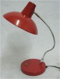 Red Iron Desk Reading Lamp
