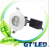 CE, RoHS, SAA Approved LED Downlight/12W LED Ceiling Down Lights