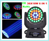 LED 36*18W RGBW Moving Head Wash Stage Light