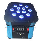 Wireless 12X15W 5 in 1 Flat LED PAR with Battery Powered