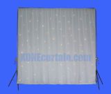 LED Star Curtain, Wedding Decoration, Black Backdrop Light