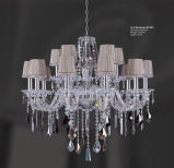 Hotel Home Lobby Project Decoration Crystal Pendant Lighting Candle Chandelier