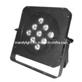 Stage Lighting/LED 9bulbs Full-Color 3-in-1, 4-in-1 or 5-in-1 Square Flat PAR Light (MD-C011)