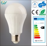 High Power Indoor 12W A65 6000k E27 LED Light Bulb