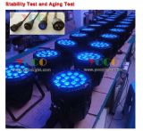 China 18X12W RGBW 5in1 LED Stage Disco PAR Can Light