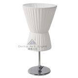 2013 Modern Design Table Lamp with White Shade (C50006-2)