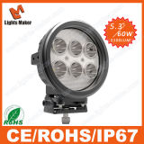 High Power Super Bright Portable 60W LED Spotlight Reflector Car Headlight 60W LED Work Light Driving Auxiliary Light