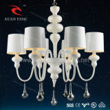Reasonable Price Crystal Chandelier with Fabric Shade (Mv20164-6 G9)
