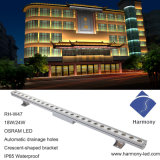 Outdoor 18W Slim Linear DMX LED Wall Washer