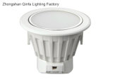 White and Round 15W LED Down Light with Aluminum