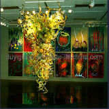 Multicolour Blown Glass Chandelier for Decoration