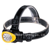 Portable Camping Outdoor Light 10 LED Headlamp (MK-3010)
