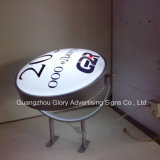 Vacuum Double Sided Rotating Light Box Sign
