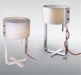 Decoration Contemporary Home Carbon Steel Glass Desk Lamps (749T)