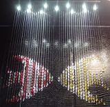 Creative Kiss Fishes LED Crystal Curtain Chandelier (GD-9049-11)