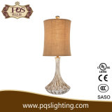 White Modern Style Polyresin Home Good Table Lamp (P0034TB)