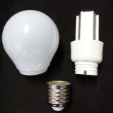 A60 LED Bulb Plastic Housing with Full Beam Angle Diffuser