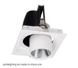 Square 20W LED Embeded Down Light with Aluminum