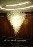 White Decoration Blown Glass Chandelier for Hotel