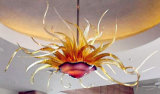 Mouth Blown Chihuly Glass Chandelier Art Yk-D521