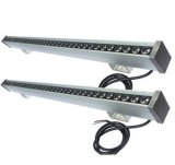 24V 24W RGB Rotating Color LED Wall Washer Light/ Linear Bar Light Outdoor with DMX Driver
