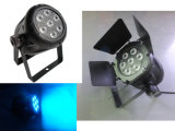 LED PAR Can with a Barndoor Black ABS Housing with 4 in 1 High Mcd LEDs (TRLD-718)
