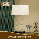 Silver Iron Modern Art Table Lamp