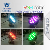 Multi Color Changing IP68 Waterproof DC12-36V Fountain LED Light with Bridgelux Chip