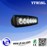 Hight Qualityled Truck Work Lights LED Motorcycle Fog Light 18W 12V/24V with Promotion Price