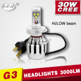 30W 3000lumen H4 Car LED Headlight