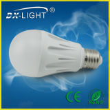 7W White Aluminum Body of LED Bulb Light