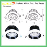 9W 12W 15W Round Recessed LED Ceiling Lights