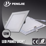 12W LED Indoor Panel Light for Lighting Decoration