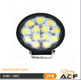 39W Round LED Work Light for for Motorcycle Offroad
