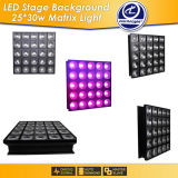 25*30W RGB Tri Color LED Matrix Light for Stage Background Light