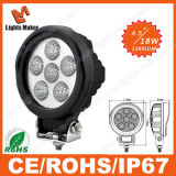 High Performance 18W LED Work Light 4X4 Offroad LED Fog Light, 12V/24V Work Lights