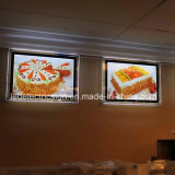 Wall Mounted Acrylic Crystal Frame LED Cake Display Light Box