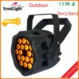 High Quality 18PCS*10W LED PAR Outdoor 5in1/6in1 DJ Light (ICON-A011C-18)