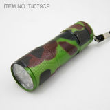 9 LED Flashlight with Water-Transfer Printing (T4079CP)