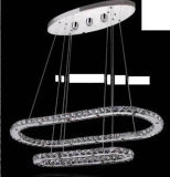 Oval Crystal Hanging Lamp LED Chandelier (EM1389)