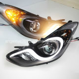 Elantra LED Head Lights for Hyundai with Projector Lens