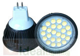 MR16- 5W 24SMD Black Housing, 12V LED Spotlight, 400lm