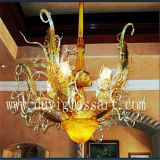 Brown Blown Glass Craft Chandelier Lighting for Decoration