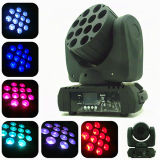 2015 Best Price 12PCS 12W 4 In1 RGBW LED Moving Head Light
