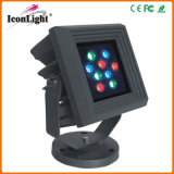 Square Shape Flat Outdoor LED Garden Light (ICON-B016A)