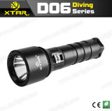 100m LED Diving Flashlight XTAR D06 U2