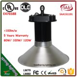 UL LED High Bay Light 120W with Meanwell Driver
